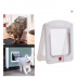 Pet Safe Cat Dog Door Hole Control Free In and Out Two-Way Adjustment Pet Safe Cat Dog Door Hole Control Free In and Out Two-Way Adjustment